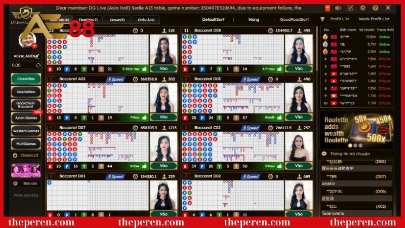 Nên chơi gì tại Live Casino